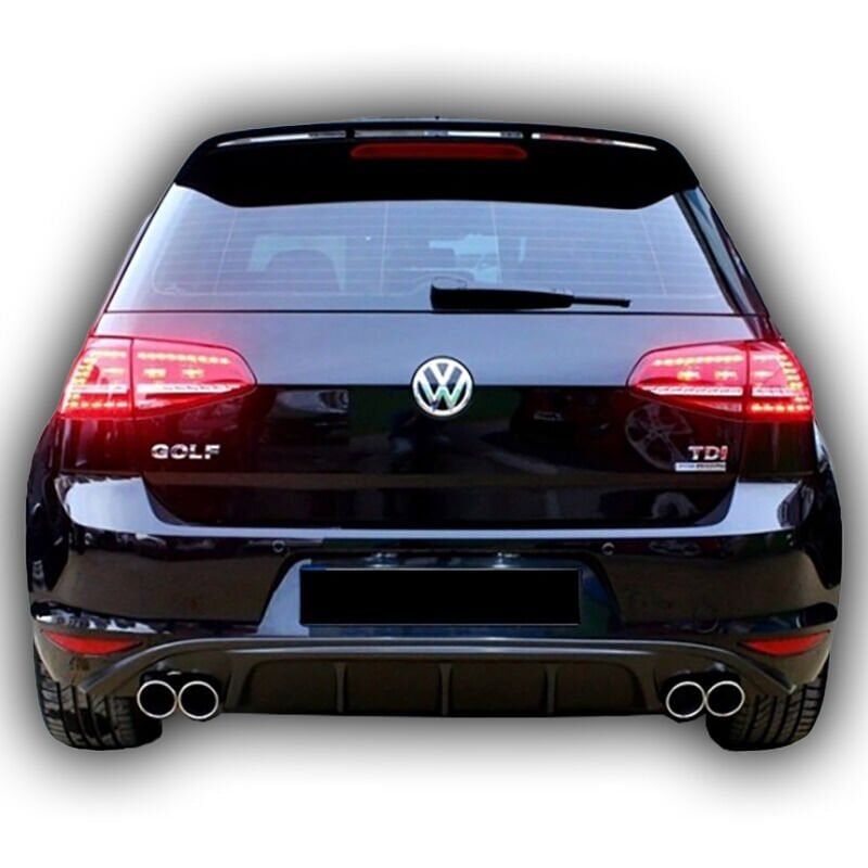 Volkswagen Golf 7 2012 - 2016 Uyumlu Yedek Parça Difüzör Plastik Boyasız