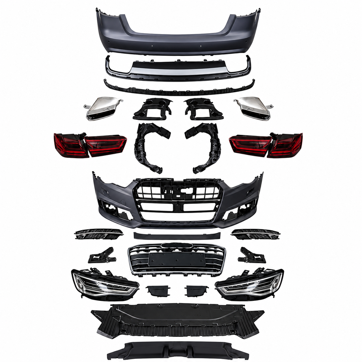 A6 TO A6 Upgrade Full Set Body Kit