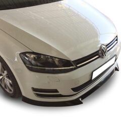 Volkswagen Golf 7 2012 - 16 Uyumlu Yedek Parça Custom Ön Lip Plastik Boyasız