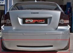 Volvo S40 R Design Uyumlu  Yedek ParçaArka Tampon Eki