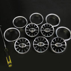 Mercedes Benz C Class W205 Uyumlu Yedek Parça Burmester Havalandırma Seti - 64 Renk