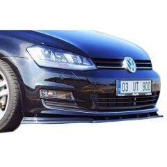 Volkswagen Golf 7 2012 - 16 Uyumlu Yedek Parça Ön Lip Plastik Boyasız