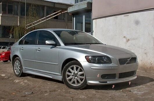 Volvo S40 2003-2007 Uyumlu Yedek Parça Ön Tampon Eki