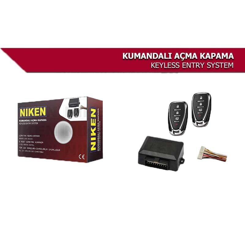 Niken Oto Açma Kapama Uzaktan Kumanda Seti - Model 12