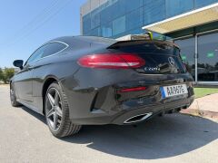 Mercedes C-Class W205 C205 Coupe Sedan bagaj Spoiler Parlak Spoiler
