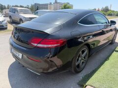 Mercedes C-Class W205 C205 Coupe Sedan bagaj Spoiler Parlak Spoiler