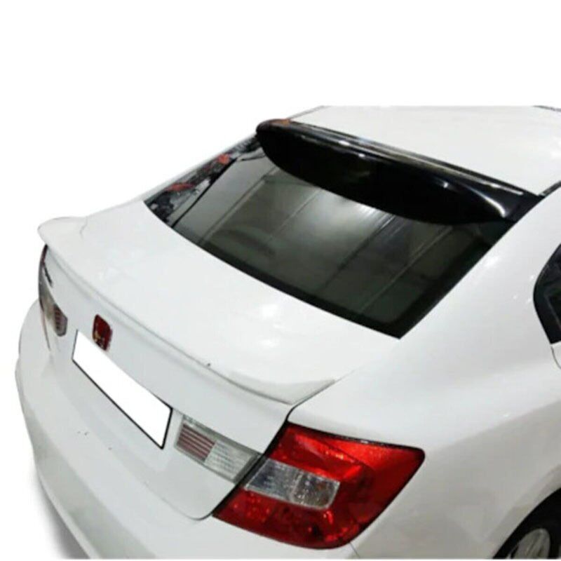 Honda Civic Fb7 Uyumlu Yedek Parça 2012 - 16 Cam Üstü Spoiler Plastik Boyasız