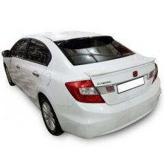 Honda Civic Fb7 Uyumlu 2012 - 16 Cam Üstü Spoiler Plastik Boyasız