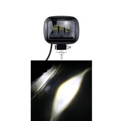 Dikdörtgen Off Road Spot Sis Lambası 3 Led Siyah Çerçeveli