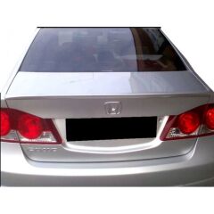 Honda Civic Fd6 Uyumlu Yedek Parça 2006 - 2011 Anatomik Spoiler Plastik Boyasız