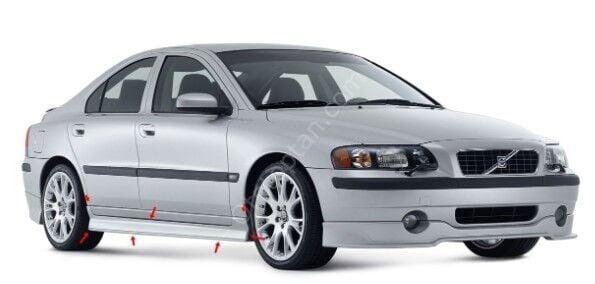 Volvo S60 Uyumlu Yedek Parça Yan Marşpiyel
