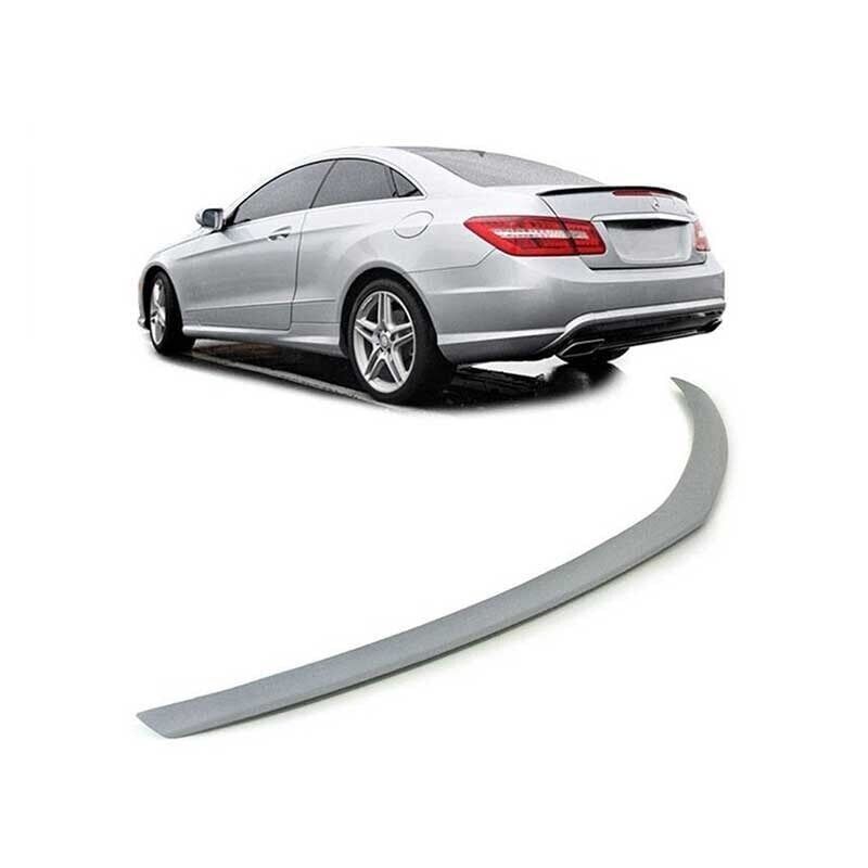 Mercedes W207 Uyumlu Yedek Parça Amg Spoiler Boyalı Fiber