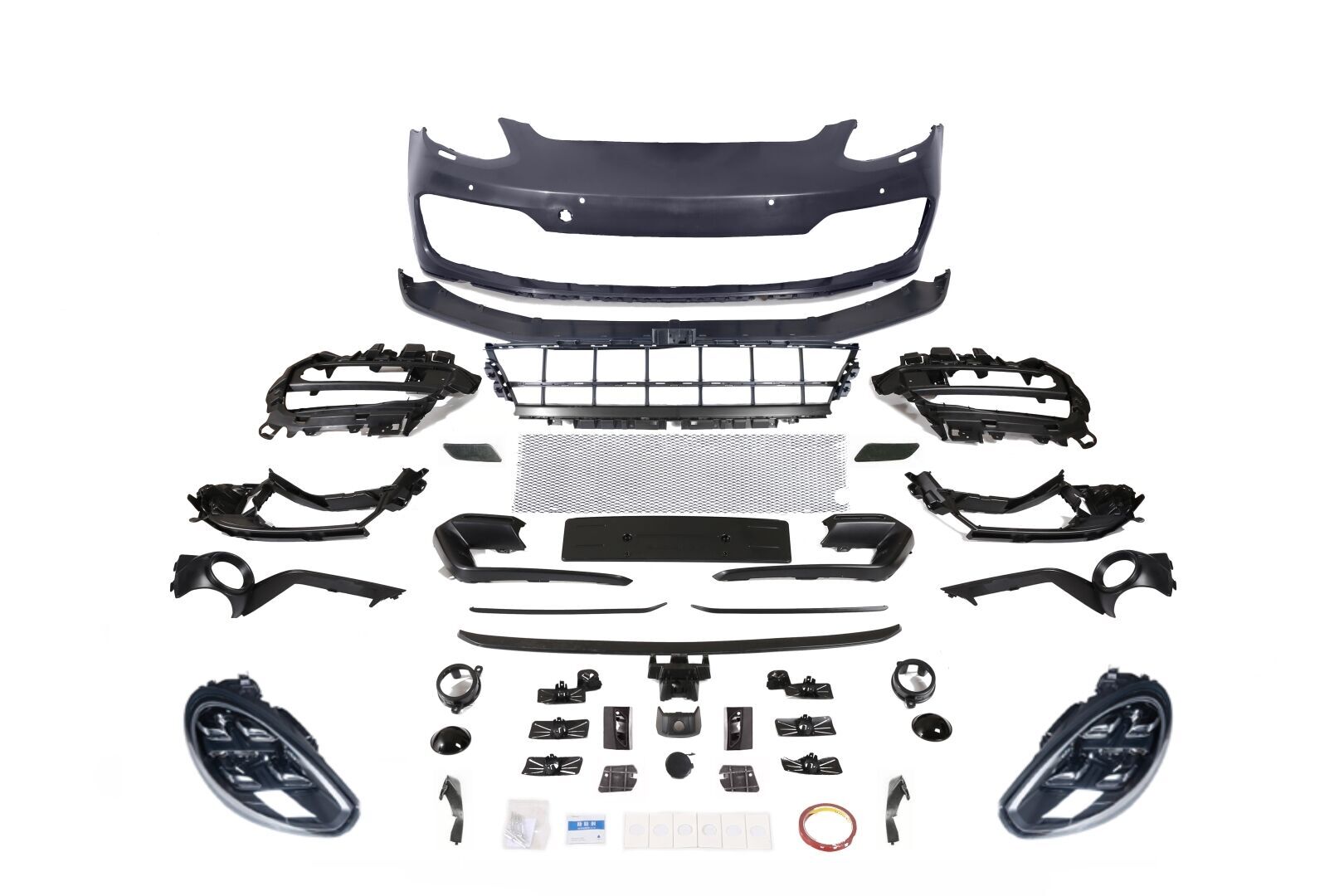 Porsche Panamera 2011-2013 İçin Uyumlu Full Facelift 2018 GTS Body Kit (Farlar Dahil)