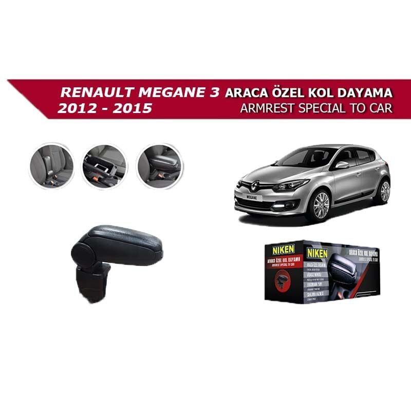 Niken Renault Megane 3 2012-2015 Uyumlu Araca Özel Kol Dayama