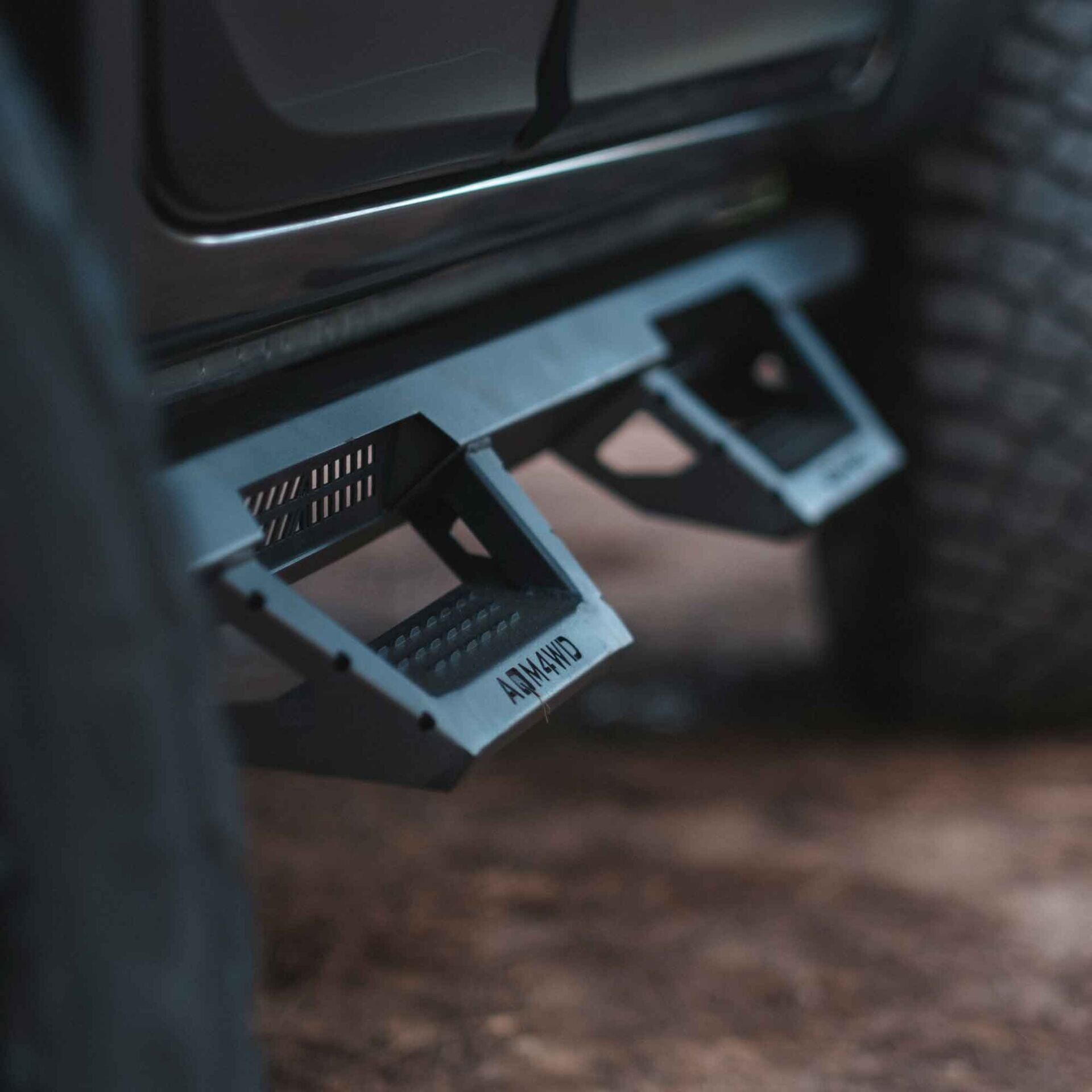 Isuzu D-Max 2012-2017 Off Road Uyumlu Yedek Parça Yan Basamak (Side Steps) AQM4WD T32