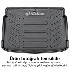Audi A3 Sedan 2013-2020 Uyumlu Rizline Bagaj Havuzu