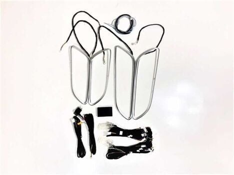 Mercedes W176 A W117 CLA GLA Uyumlu Yedek Parça 64 Renk Ambiyans Aydınlatma Aplikasyon Kontrollü