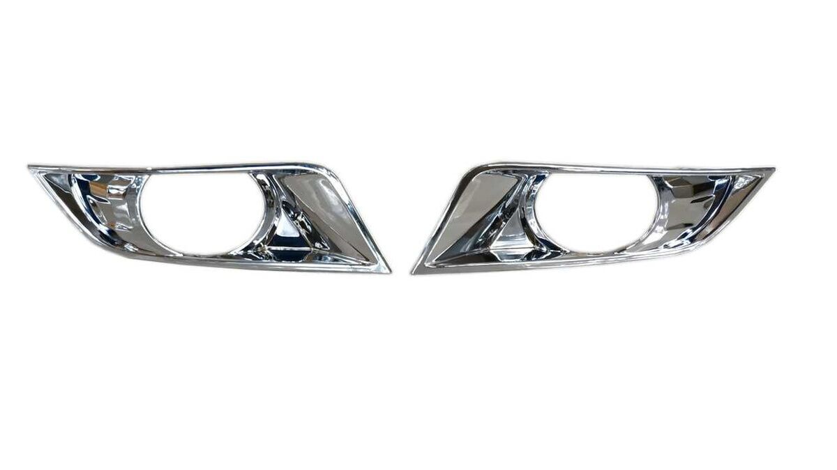Ford Ranger Uyumlu 2012-2016 Ön Sis Çerçevesi Kaplama Krom