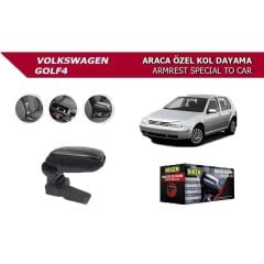 Niken Volkswagen Golf 4 Uyumlu Araca Özel Kol Dayama Siyah