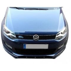Volkswagen Polo 2010 - 14 Uyumlu Yedek Parça Maxton Ön Lip Plastik Boyasız