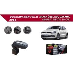 Niken Volkswagen Polo 2011+ Uyumlu Yedek Parça Araca Özel Kol Dayama Siyah