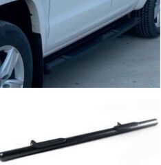 Isuzu D-Max 2012-2017 Off Road Uyumlu Yedek Parça Yan Basamak (Dragos Plus) Siyah AQM4WD PTT02