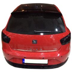 Seat İbiza 2011 - 2018 Uyumlu Yedek Parça İnce Arka Tampon Eki Boyasız
