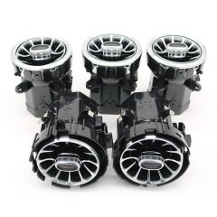 Mercedes CLA W118 / A W177 / B W217 / GLA W247 / GLB W247 Uyumlu Yedek Parça Işıklı Ön Havalandırma Ve Ambiyans Set (3 veya 64 Renk Ayarlanabilir)