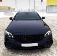 Mercedes W212 2009-2012 Uyumlu Yedek Parça GTR Panjur Siyah