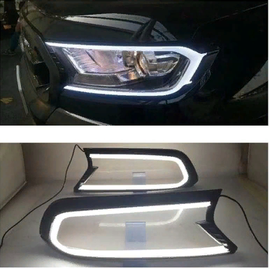 Ford Ranger T7 Uyumlu  Ledli Far Kaplama