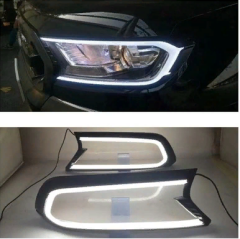 Ford Ranger T7 Uyumlu  Ledli Far Kaplama