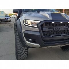 Ford Ranger T7 Uyumlu  Ledli Far Kaplama
