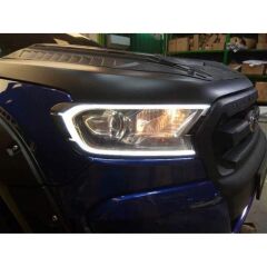 Ford Ranger T7 Uyumlu  Ledli Far Kaplama