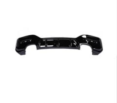 BMW 1 Serisi F20 2015-2018 Uyumlu Yedek Parça MT Tampon İçin Çift Çıkış Difüzör (Tekli Çıkış)