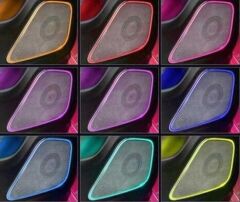 Mercedes W117 Uyumlu Yedek Parça Hoparlör Aydınlatma Ambiyans 64 Renk  (Orijinal Ambiyans Sistem ile Uyumlu Model)