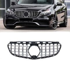 Mercedes W212 2013-2015 Uyumlu Yedek Parça GTR Panjur Krom Makyajlı Kasa