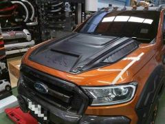 Ford Ranger Uyumlu 2012+ Kaput Üst Koruma Genıs Model