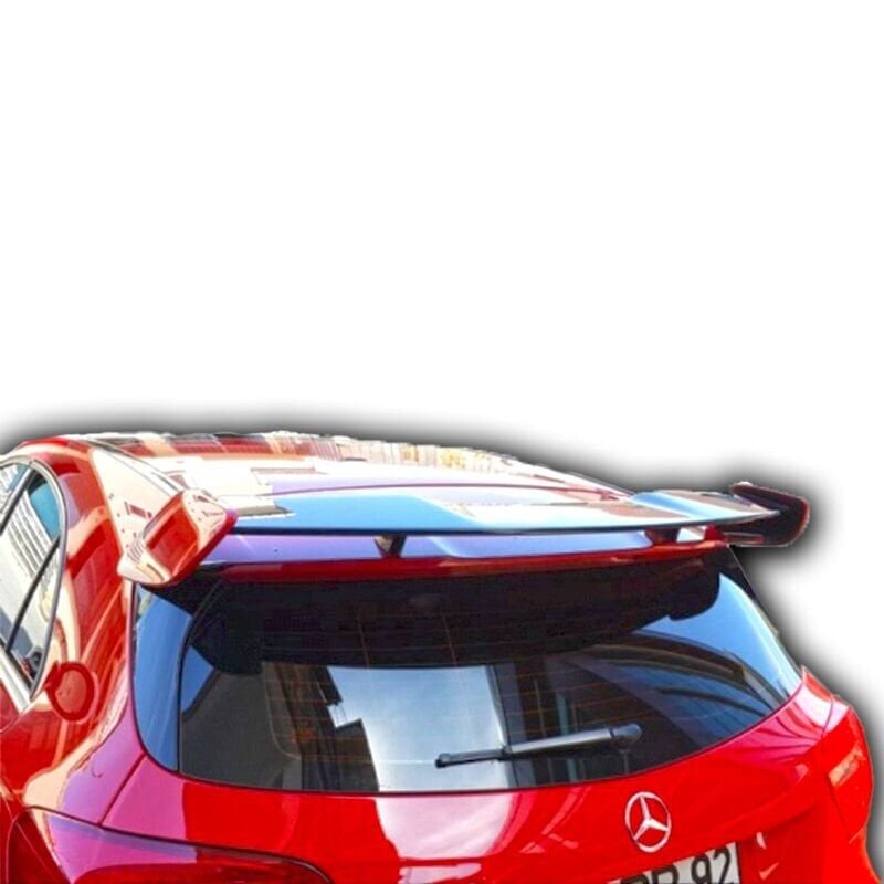 Mercedes W176 A45 Uyumlu Yedek Parça Spoiler Boyalı Fiber
