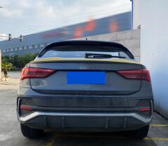 Audi Q3 2019 Sportback (F3) Uyumlu Yedek Parça Mid Spoiler
