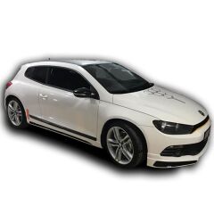 Volkswagen Scirocco 2009 - 2014 Uyumlu Yedek Parça Je Design Ön Ek Plastik Boyasız