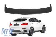 Bmw E71 X6 2008-2014 Uyumlu Cam Üzeri Spoiler (Plastik)