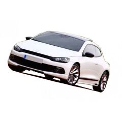 Volkswagen Scirocco 2009 - 2014 Uyumlu Yedek Parça Rieger Ön Ek Plastik Boyasız