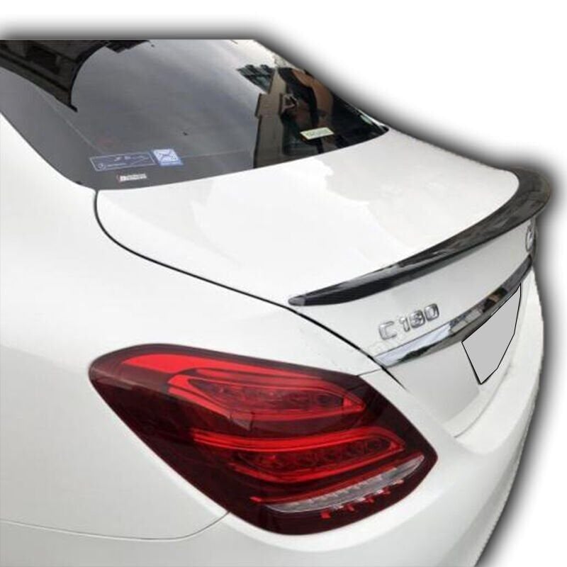 Mercedes C200 W205 Uyumlu Yedek Parça Spoiler (Plastik)