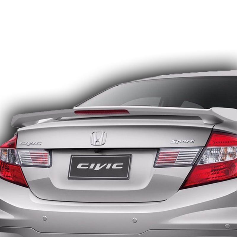Honda Civic Uyumlu 2012 Işıklı Spoiler Boyasız