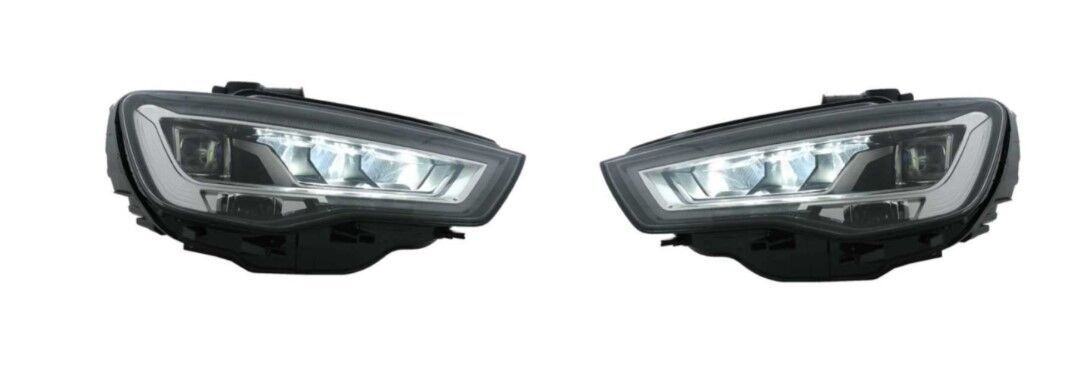 Audi A3 2013-2016 İçin Uyumlu  Yedek Parça Led Far ( Halojen Far İçin)
