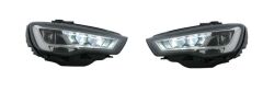 Audi A3 2013-2016 İçin Uyumlu  Led Far ( Halojen Far İçin)