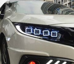 Honda Uyumlu Civic Fc5 (2017- 2019) Bugatti Style Led Far Seti LAM-T054