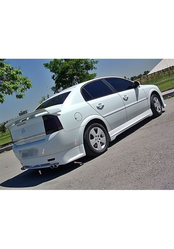 Opel Vectra C Uyumlu Yedek Parça Telli Arka Tampon Eki