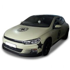 Volkswagen Scirocco 2015 - 2017 Uyumlu Yedek Parça R line Ön Ek Plastik Boyasız