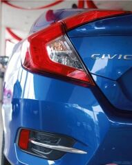 Honda Civic Fc5 Uyumlu 2016-2020 Arka Sis Orta Çıta Nikelaj